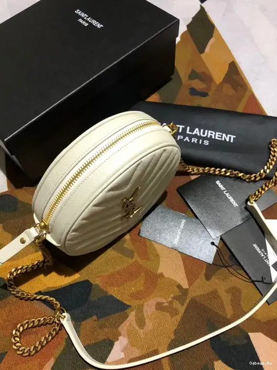 BAG VINYLE ROUND CAMERA YSL 0627